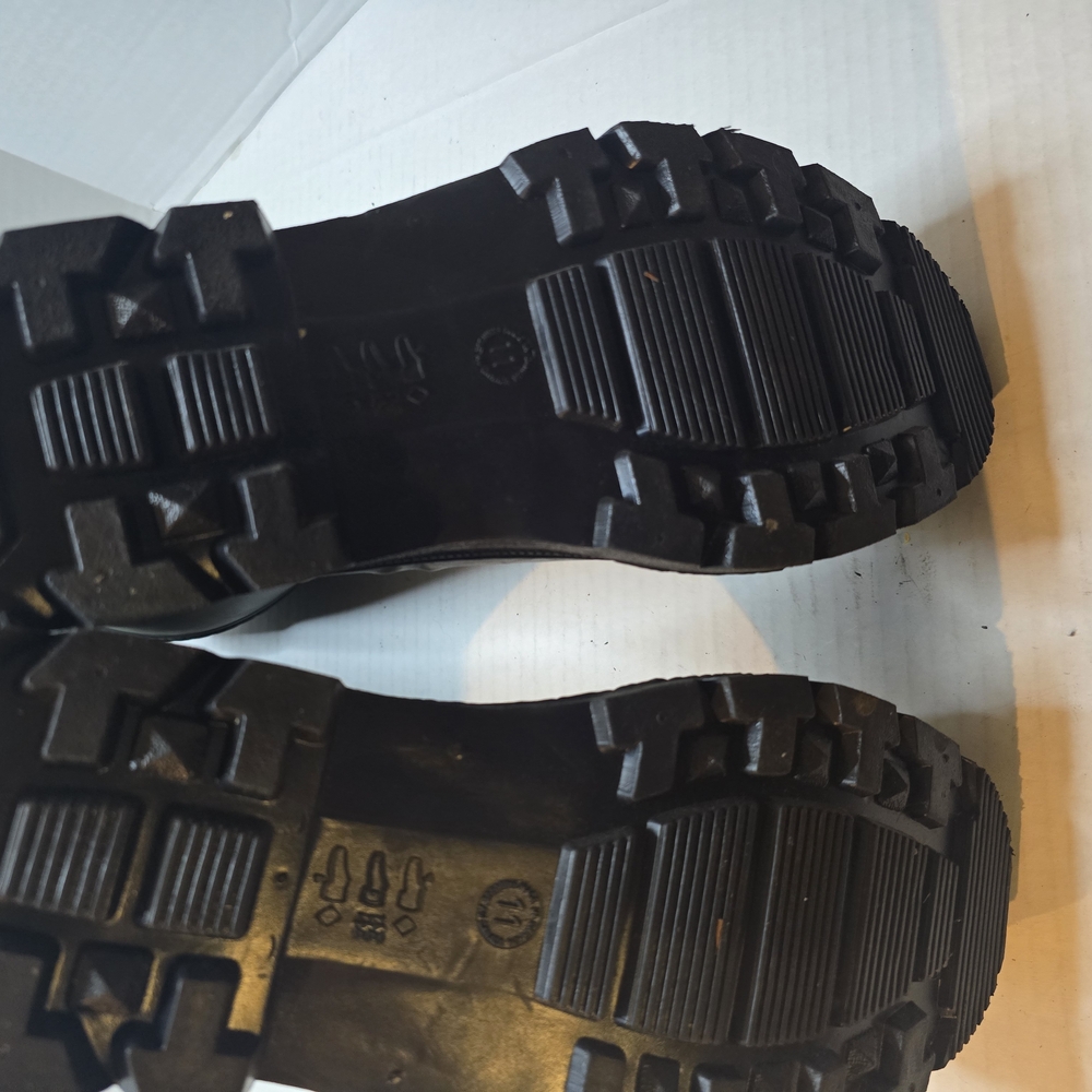 Sturdy Black Sole Boots‎